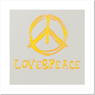 Love Peace Posters and Art